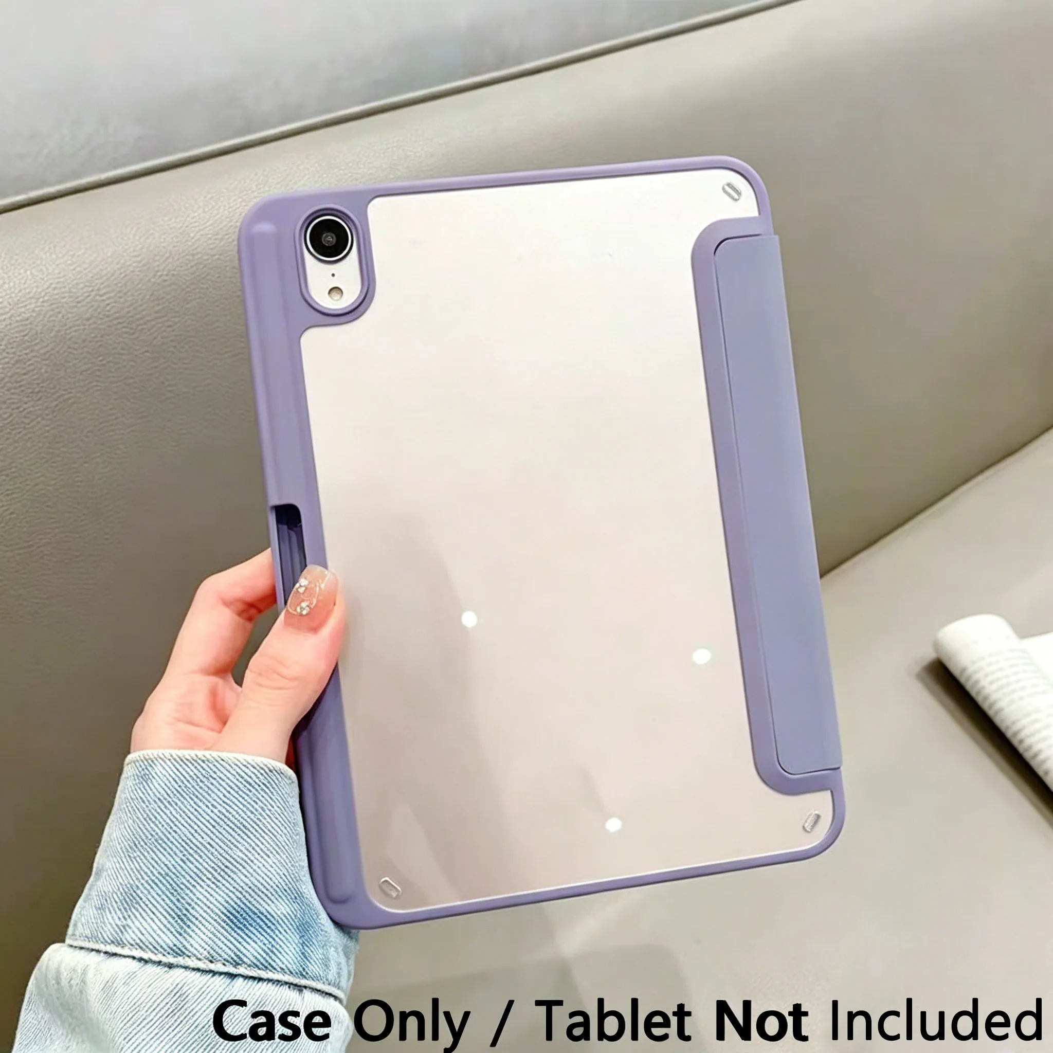 Advanced Tablet Case with Pencil Holder, Shockproof Hybrid Cover
