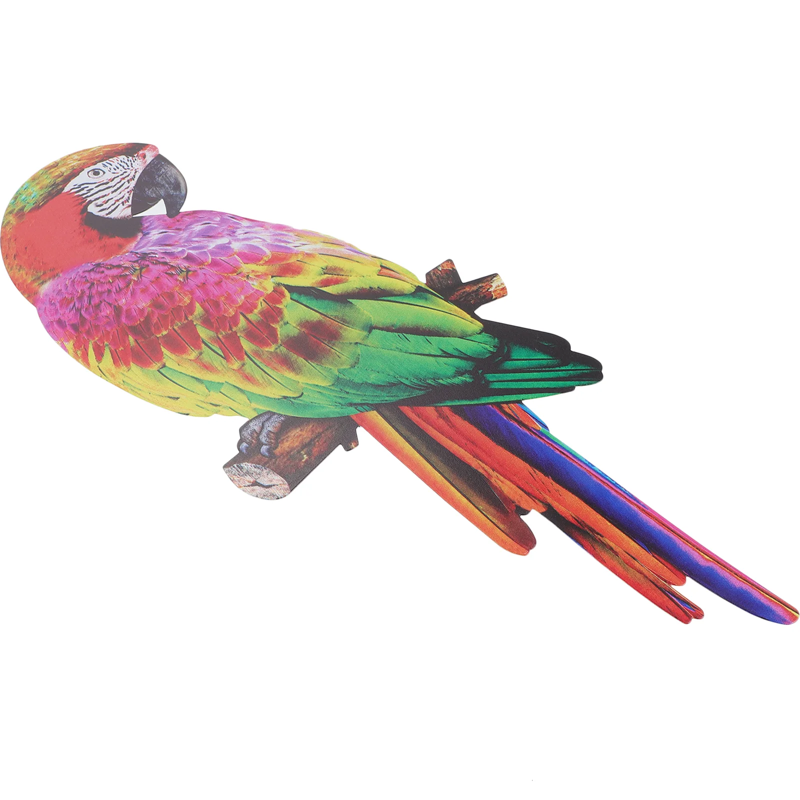 

Iron Parrot Pendant Metal Craft Ornament Decorative Wall Sculpture Hanging Bird