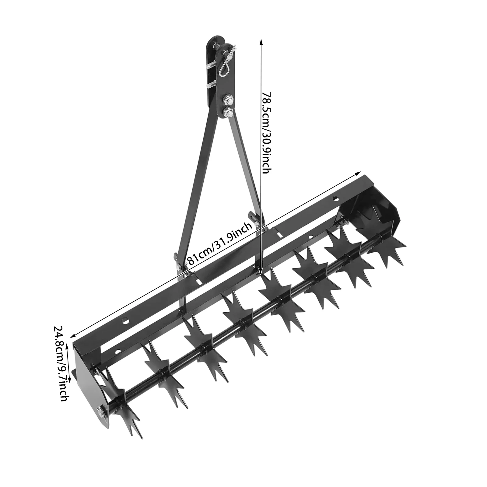 Lawn Aerator Detail