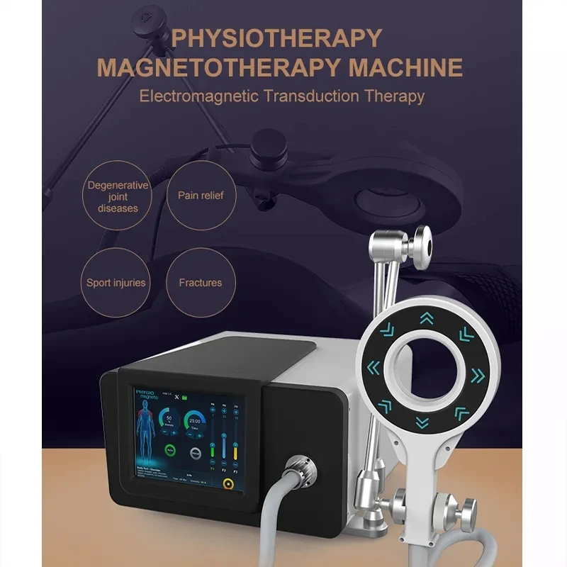

Professional physio magneto painless effective physiotherapy Massager machine physio super transduction health therapy machine