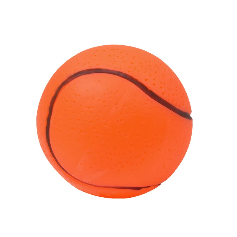Pet Dog Tennis Ball Thrower Chucker Launcher Play Toy for Outdoor Indoor Sports Mega Pet Toy 6.5cm Unbreakable Vocal Dog Ball 4