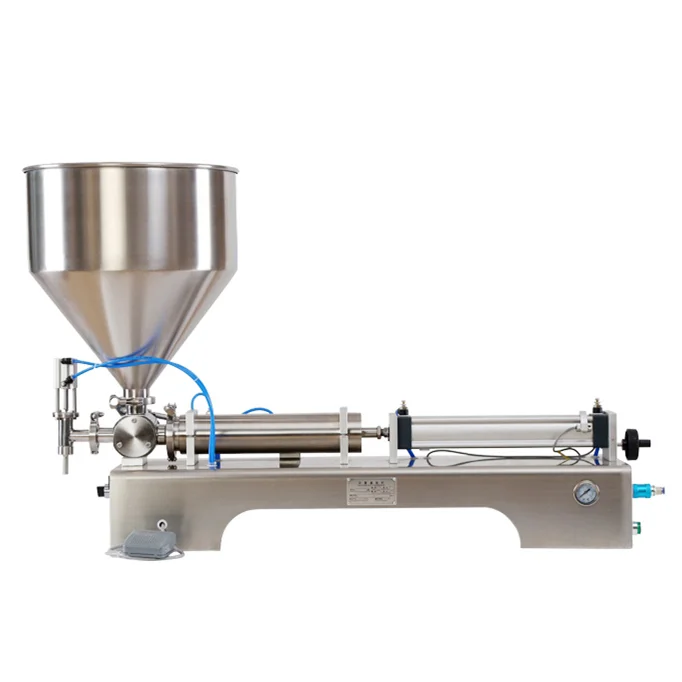 

Multipurpose Single Head Paste Filling Machine Stainless Steel Foot Control Liquid Paste Filling Machine