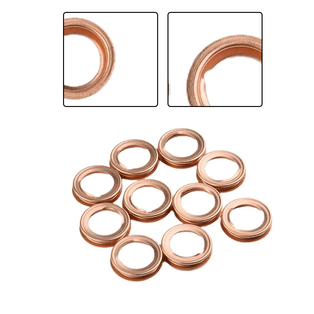 Oil Drain Plugs 10Pcs Car Styling For Infiniti EX35 G20 For Nissan Altima Cube Frontier Part Washers Gaskets