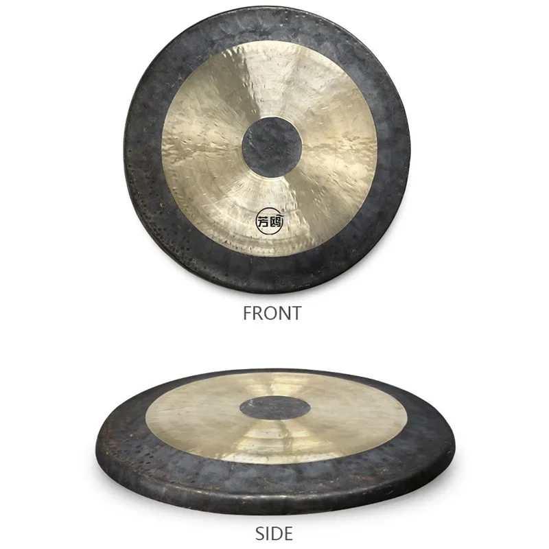 18cm-30cm Hand Hammering Drum Chinese Famous Opera Percussion Instruments Copper Gong With Gong Hammer Chao Road Opening