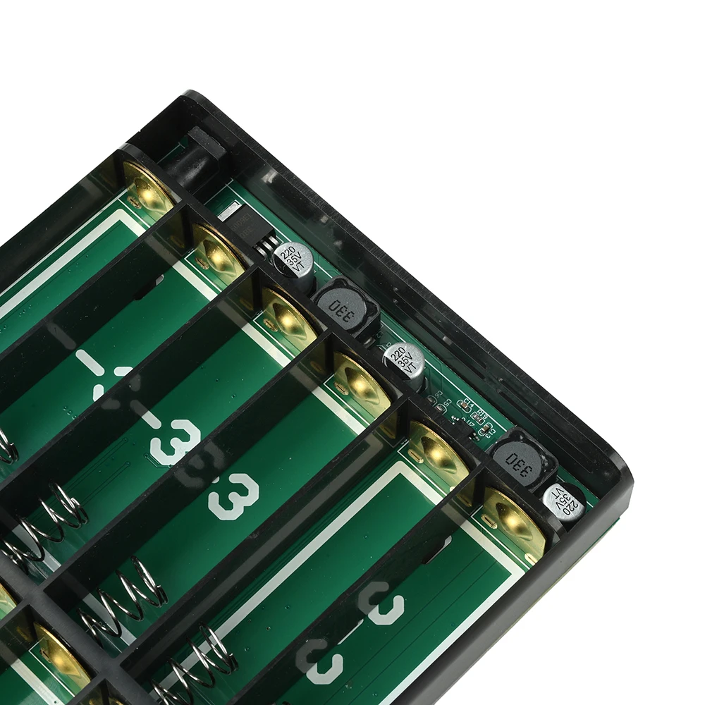 DC USV 12x18650 Batterie-Stromversorgungsbox DIY Powerbank-Kit 5V 9V 12V Ausgang Optisches Modem Router Unterbrechungsfreie Stromversorgung – Detail 31