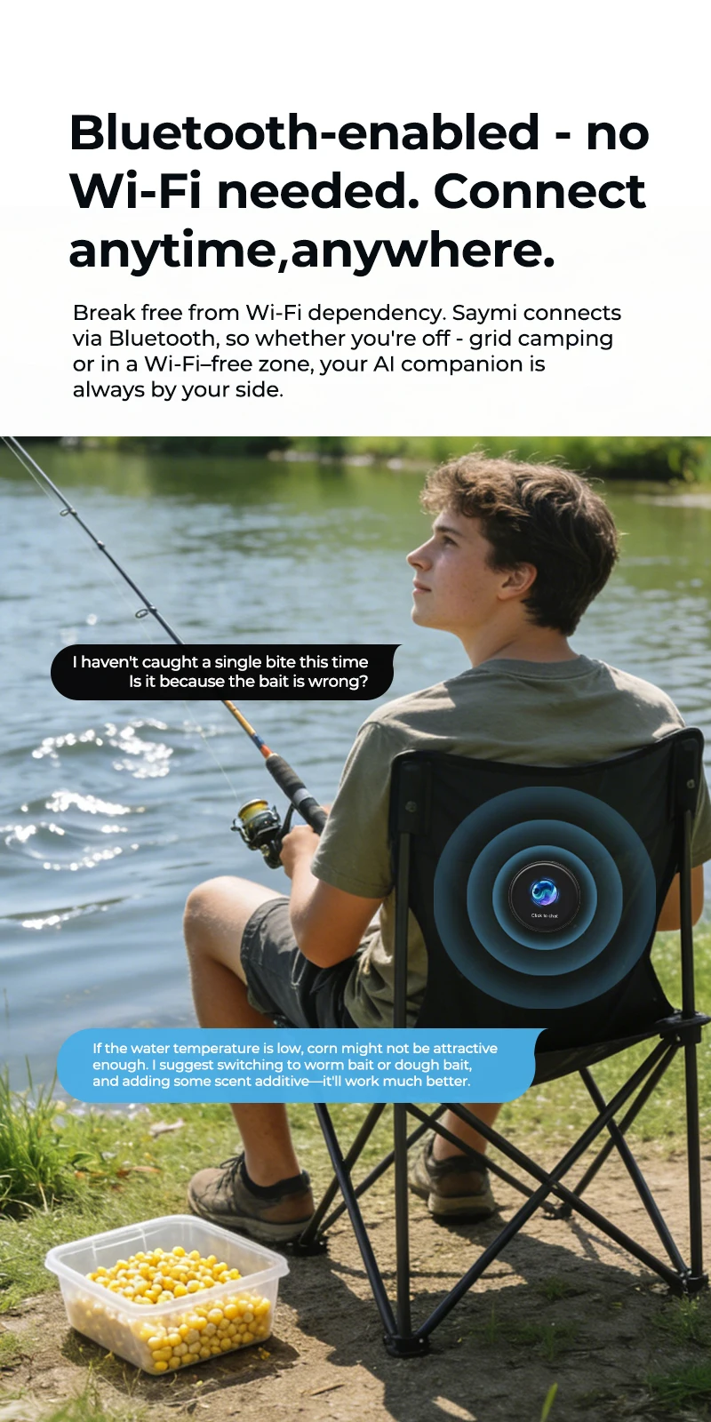 ZNP AI smart badge wearable assistant with real-time translation and voice interaction