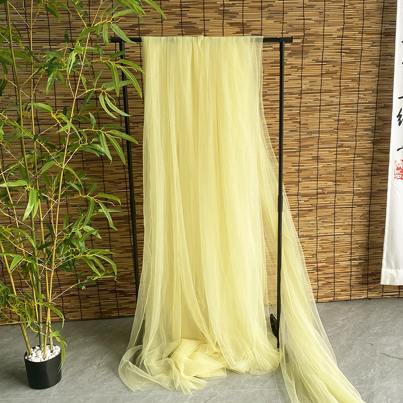Soft Pink Blush Tulle Fabric