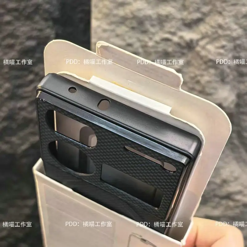 Vegan Leather Magnetic Stripe Phone Case with Shockproof Bumper