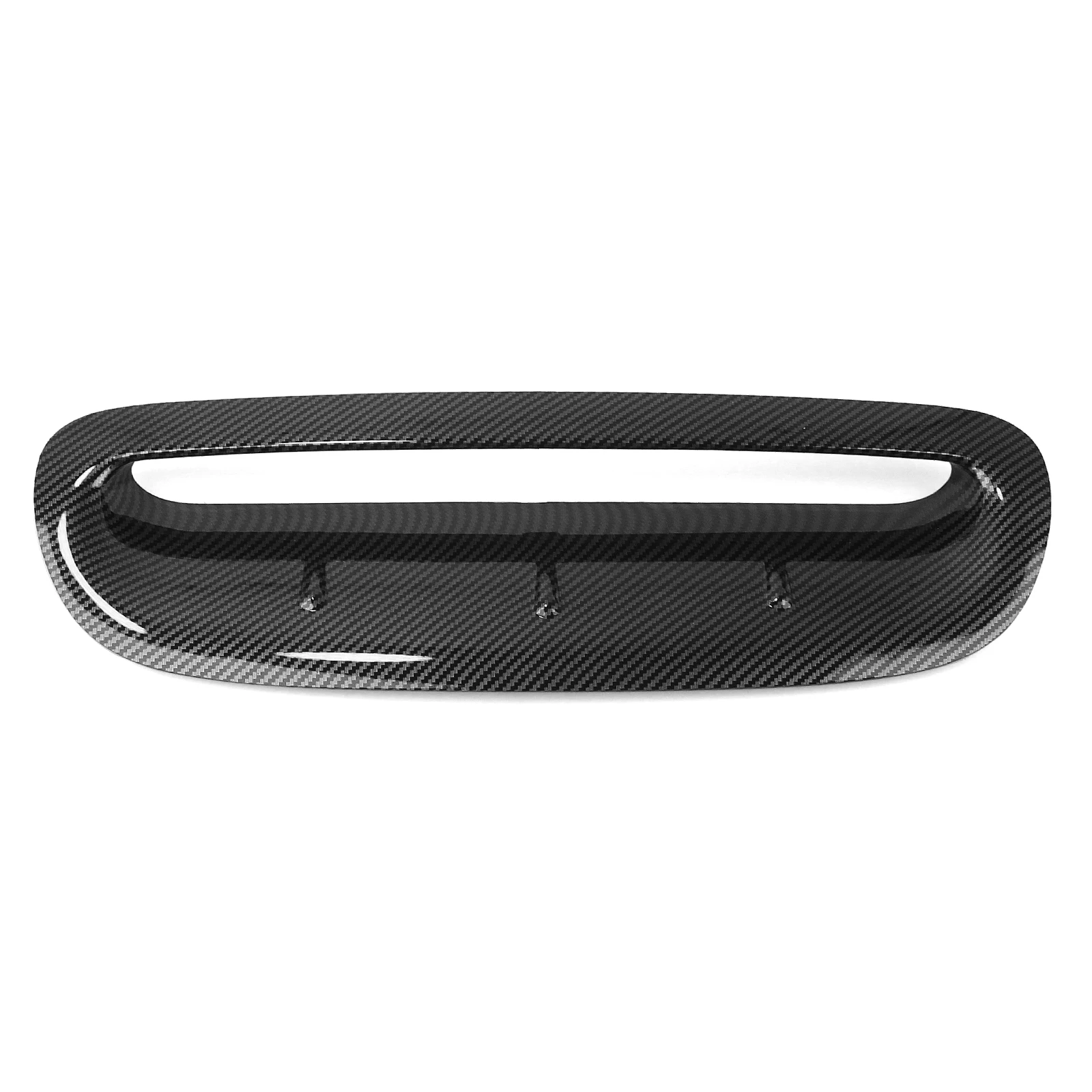 Engine Cover Bonnet Carbon Fiber Look Front Air Hood Scoop Vent Outlet For Mini Cooper S R53 R50 2002-2006