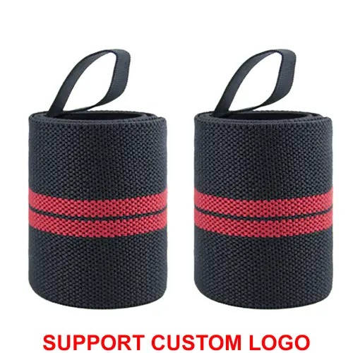 1 Pair Wristband Wrist Support Brace Straps Extra Strength Weight Lifting Wrist Wraps Bandage Fitness Gym Training Custom Logo - Image 11