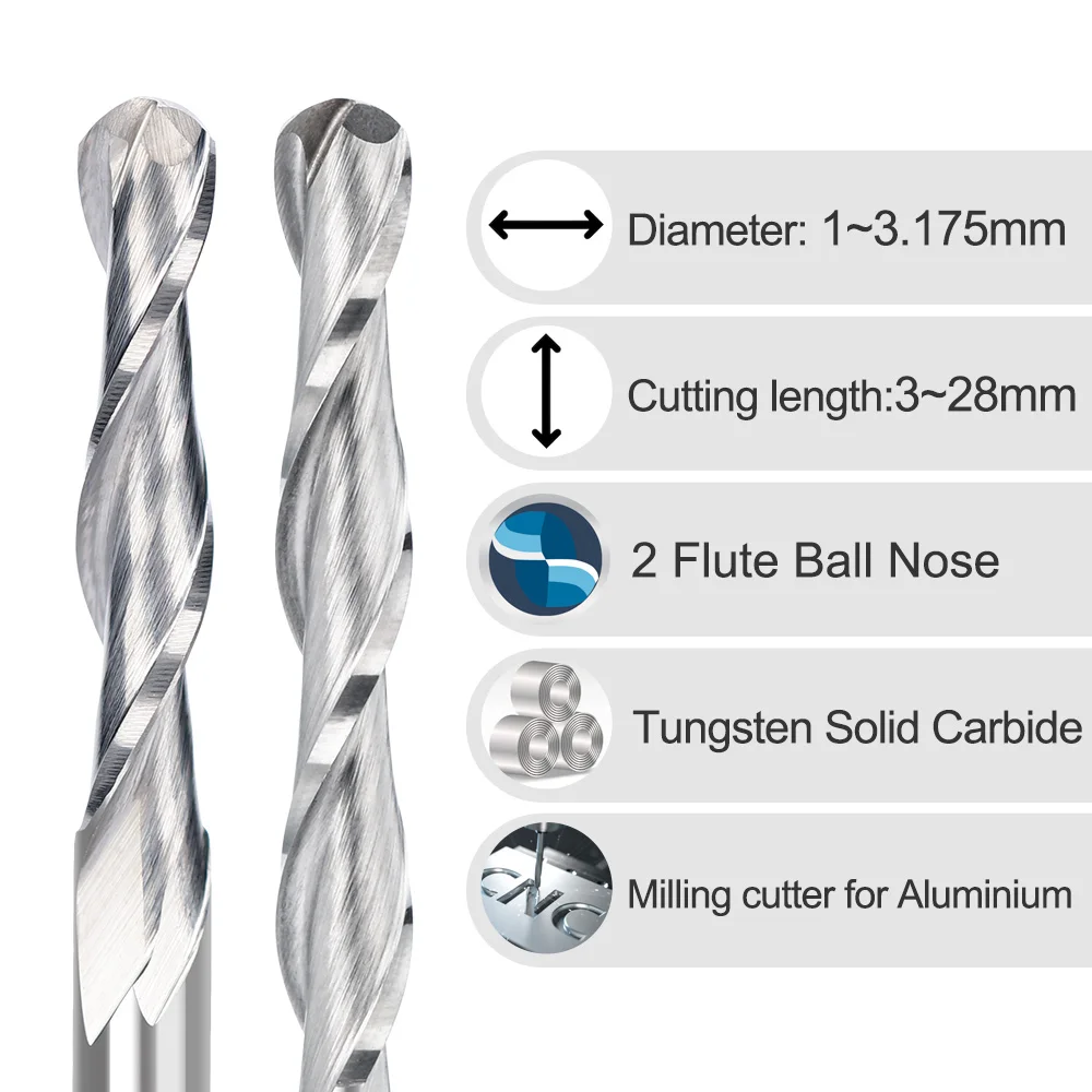 Рисунок 3 - XCAN Фреза двухзаходная сферическая