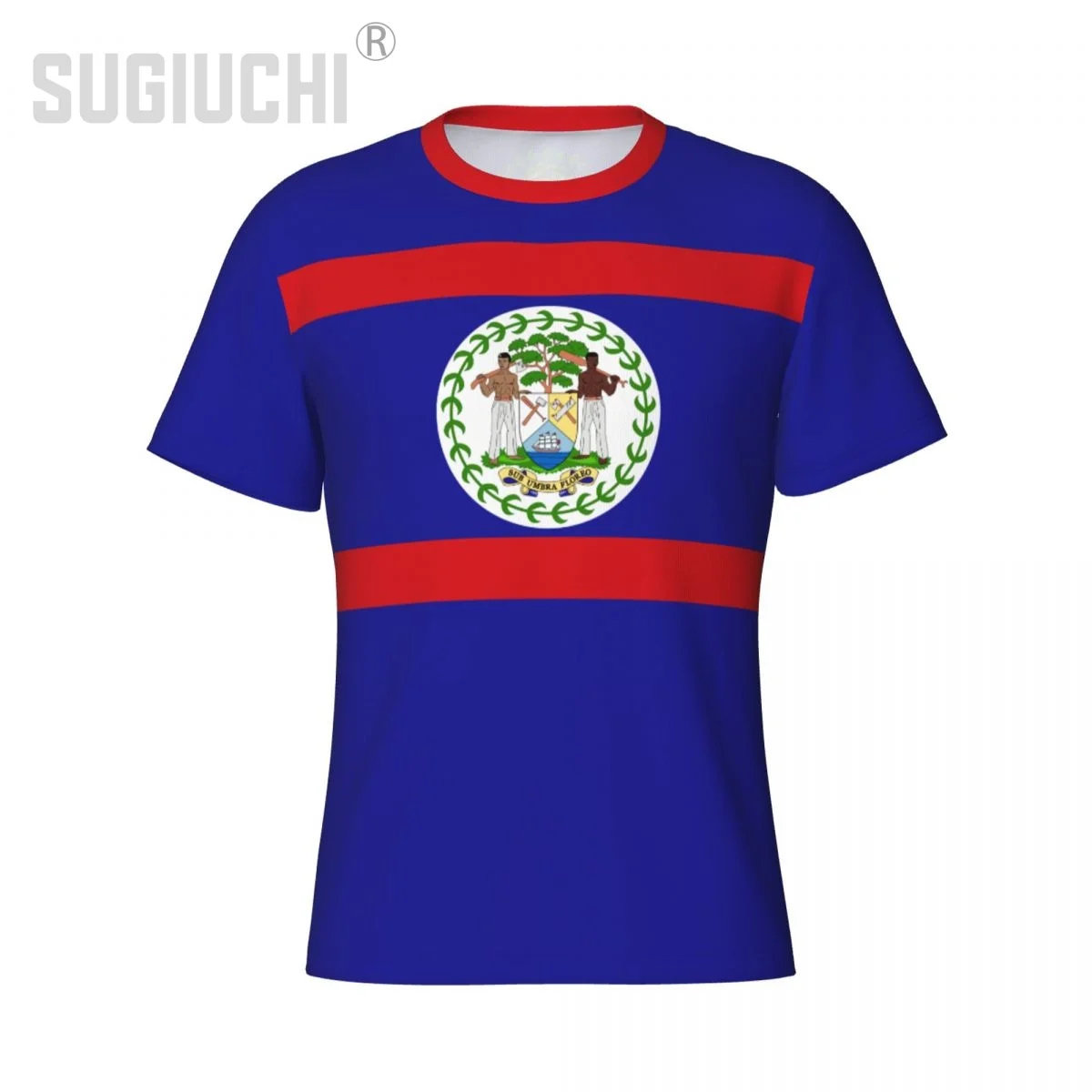 T-shirt Belize Flag - Cadeau Patriotique - Fabriqué Aux États-Unis - Coton