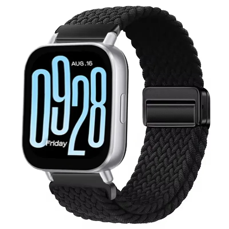 Nylon Loop Magnetic Braided Strap - Comfortable Wristband Bracelet