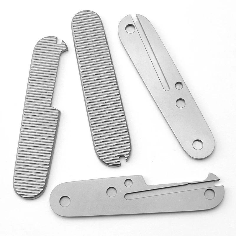 Knife Handle Material 91mm Swiss Knife Titanium Alloy Chip