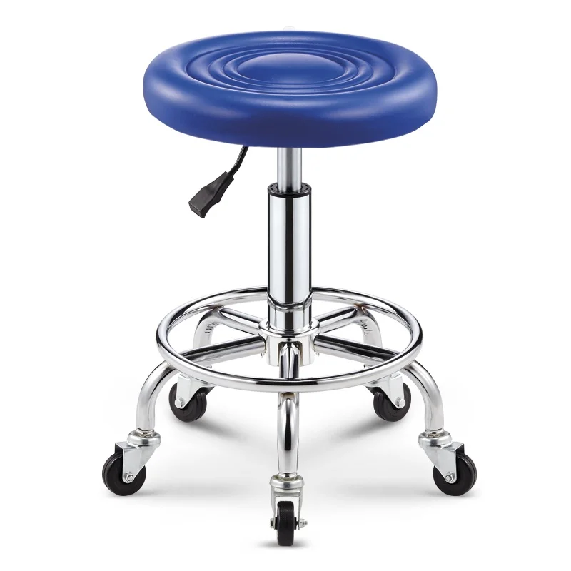 Salon Furniture Hairdressing Stool Barber Shop Chair Stylis Tattoo Chair Liftable Rotatable Beauty Nail Pulley Work Bench Chairs