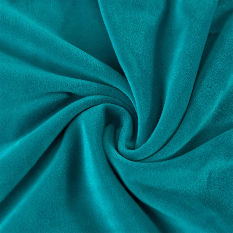 Description Picture 4 of itemVelvet Duckbill Chair Covers Solid Color Elastic Dining Chair Covers Stretch Leisure Seat Slipcover for Kitchen Hotel Home