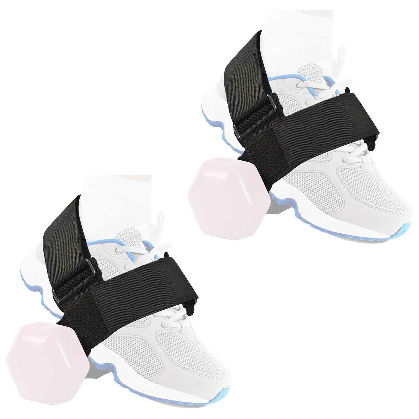 1/2 stücke Hantel Knöchel riemen Fuß riemen Bein muskel stärken Training Waden Schienbeine Workout Tibialis Trainer Hantel Gurtband – Detail 8