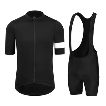 Rsantce Summer Short Sleeve Cycling Jersey Bib Shorts 1