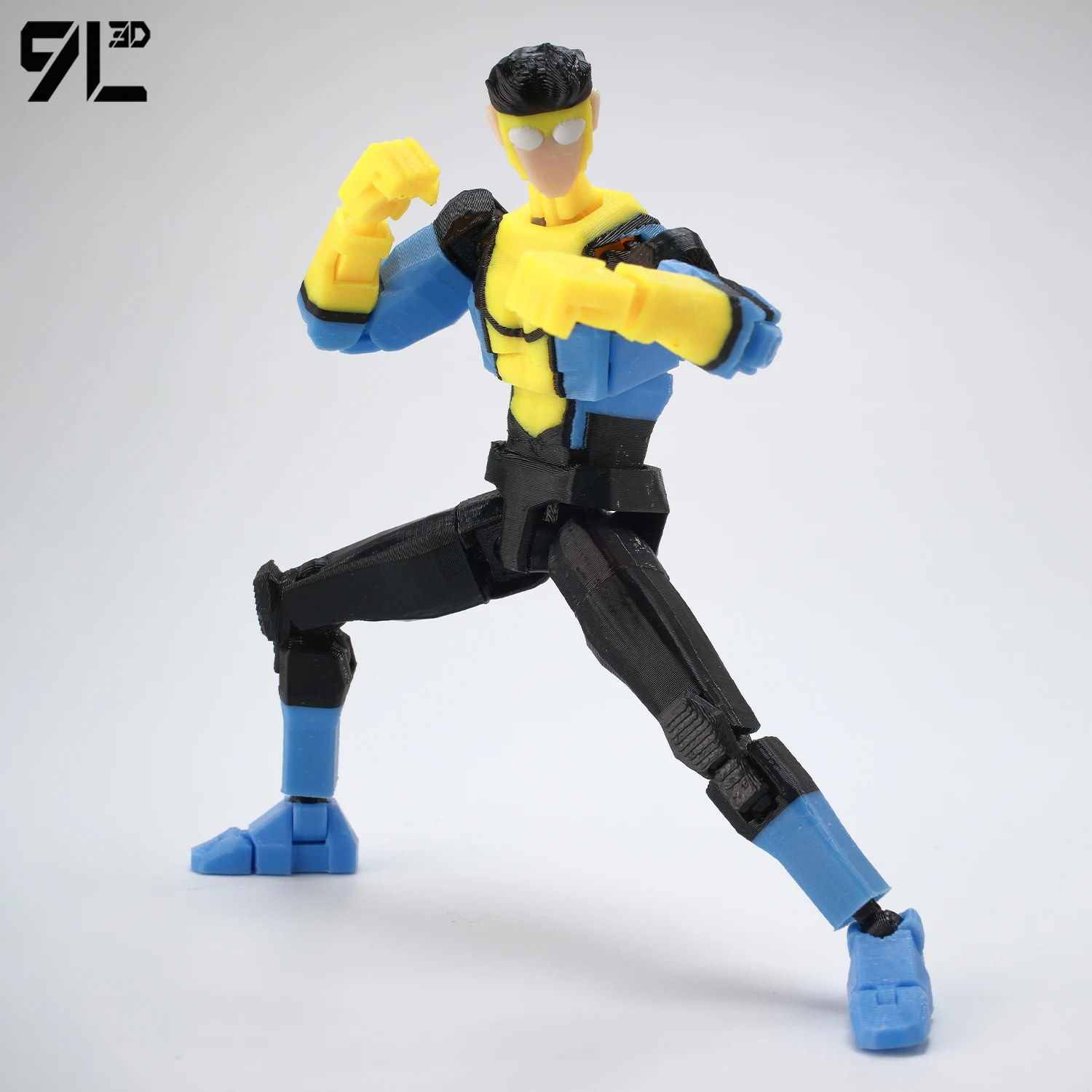 9L3D Gedruckte NEWInvincibles Tech Jacker Titan13 Lucky13 Actionfigur Dummy13 Motorrad Mehrteiliges Sammlermodell Spielzeug T13 – Detail 11