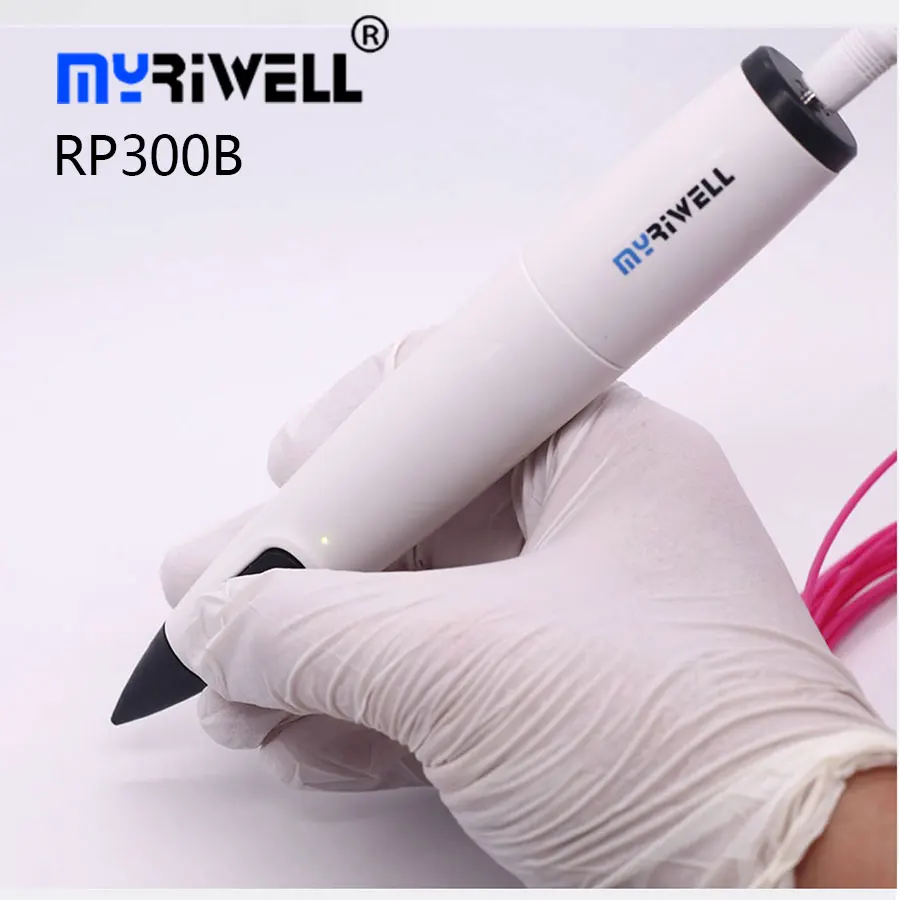 Myrivell rp300b low-temperature 3D pen Including 50m diameter 1.75mm PCL printing consumables 3D creative painting tool graffi