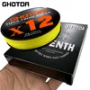 GHOTDA 8/9/12 Strands PE Braided Wire Multifilament Japan Import Fabric  PE Line for Carp Fishing 0.6-8.0# 100M Fishing Line 1