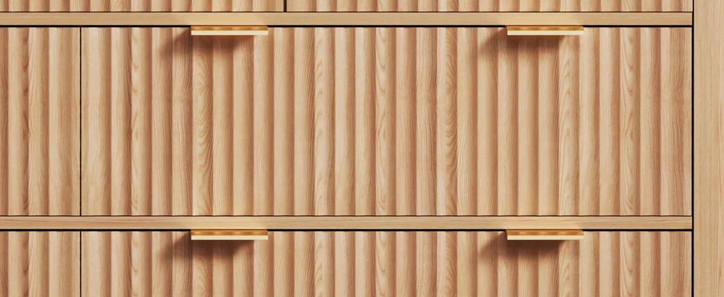 FLUTED DRESSER
