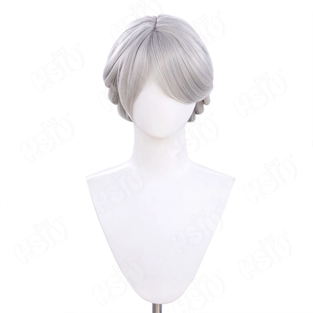 

Game Identity V bloody queen Mary Cosplay Wig Silver gray short hair Identity V cosplay Wig
