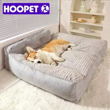 HOOPET Dog Cat Warm Sleeping Bed Cozy Nest Mat Medium Big Dogs Cushion Kennel Cat Pad Pet Supplies 1