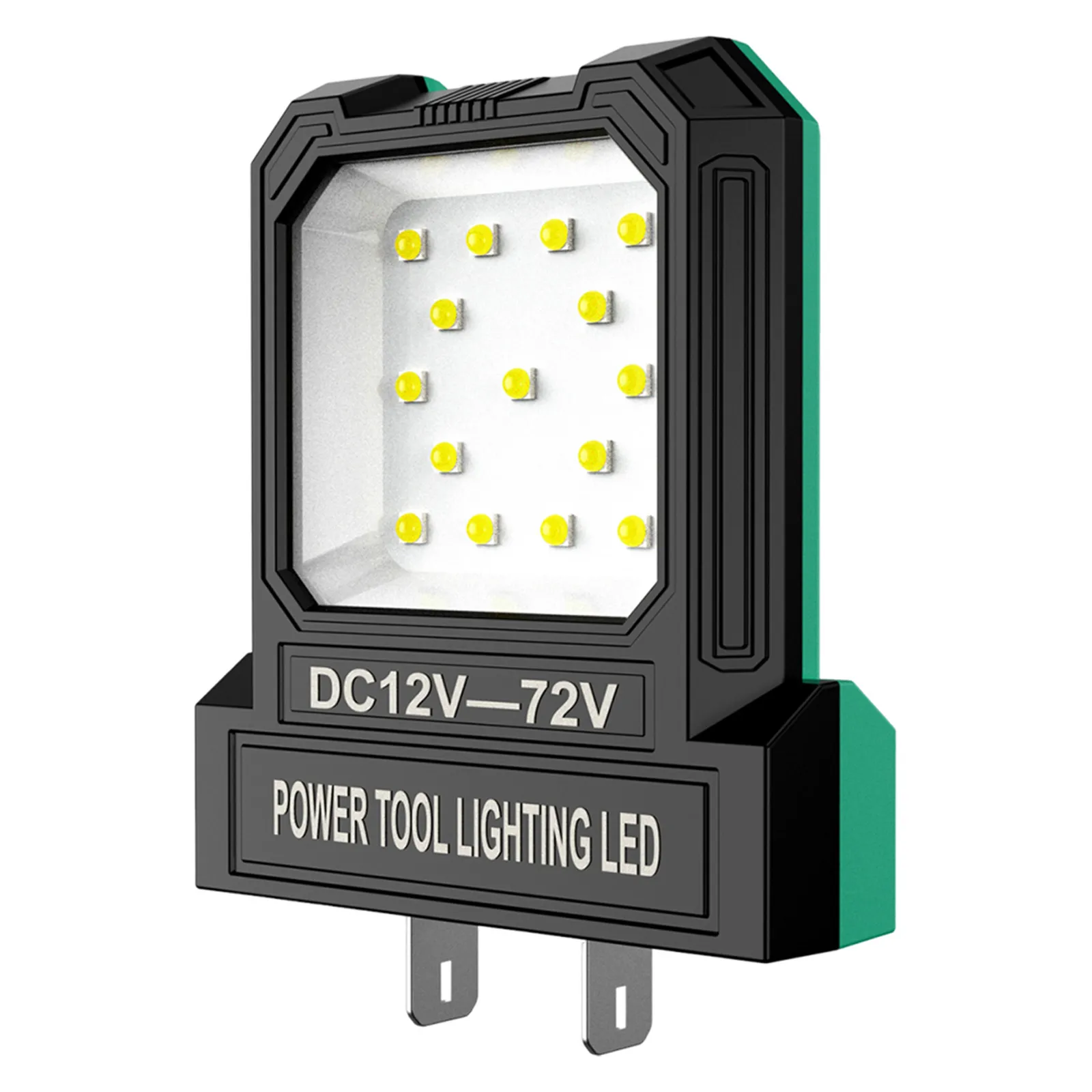 12V-72V LED 미니 포켓 작업등 2가지 모드 조명 배터리 없음 슈퍼 브라이트 스포트라이트 550LM 전동 공구 액세서리