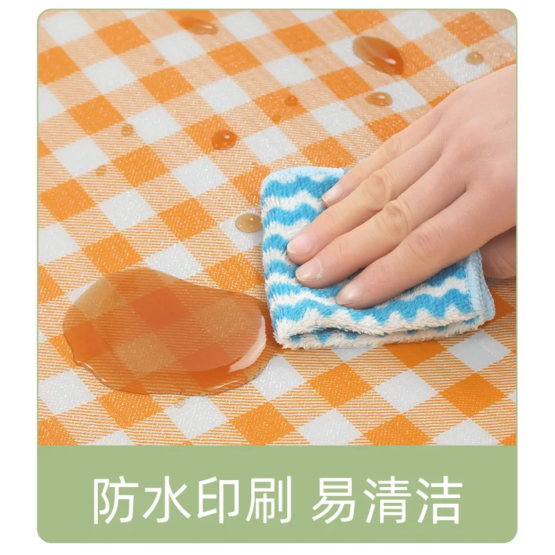 야외 캠핑 매트, 피크닉 매트, 해변 방수 및 방습 휴대용 텐트 수면 매트, 양면 알루미늄 필름