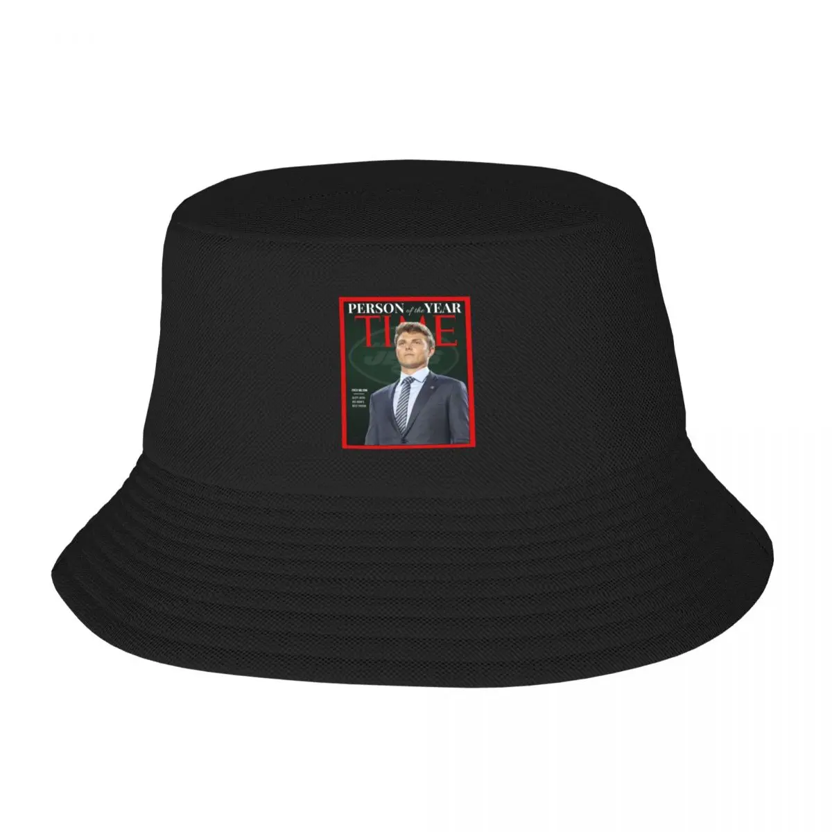 

New Zach Wilson Person of the Year Time Bucket Hat Big Size Hat Hat Luxury Brand Designer Man Hat Women's