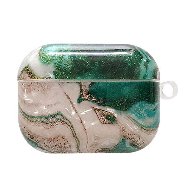 Pattern Case For Airpods Pro 1 2 Cover Emerald Green Earphone Cases Headphones Funda Protective For Airpods 2 1 Pro Coque