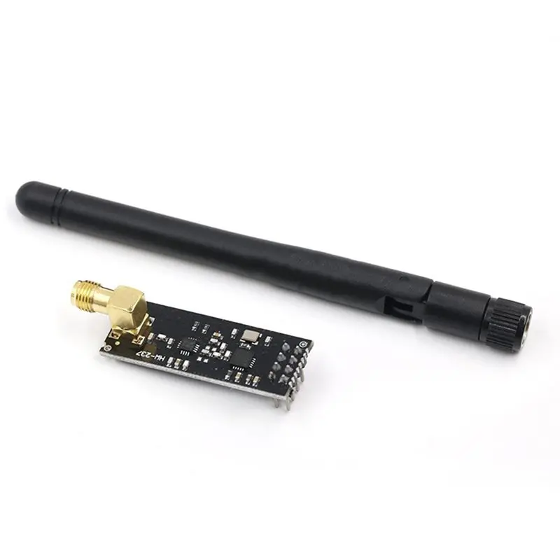 A99E-NRF24L01+ PA+ LNA 무선 트랜시버 모듈(10개) 내장 안테나 탑재, 1000미터 거리 송수신 가능