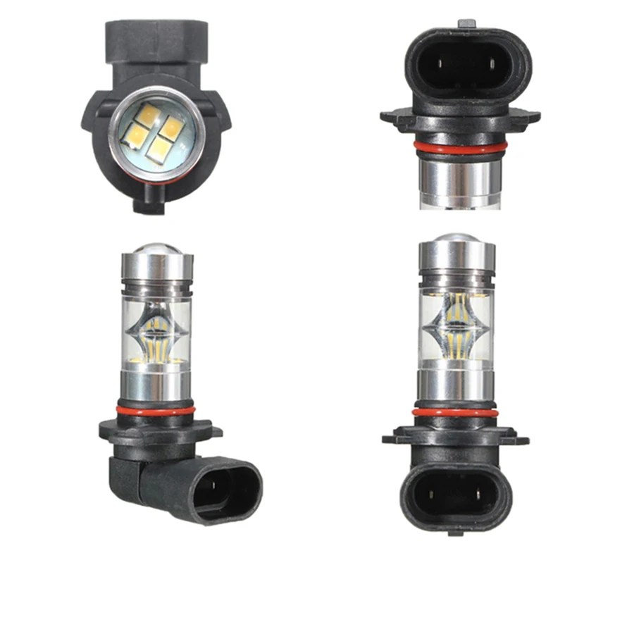 

Car Universal 2PCS 100W LED Fog Lamp 9006 9005 H1 H3 H4 H7 12v Led Light Accesorios Para Carro H3 Led Bulb for Fog Lamp