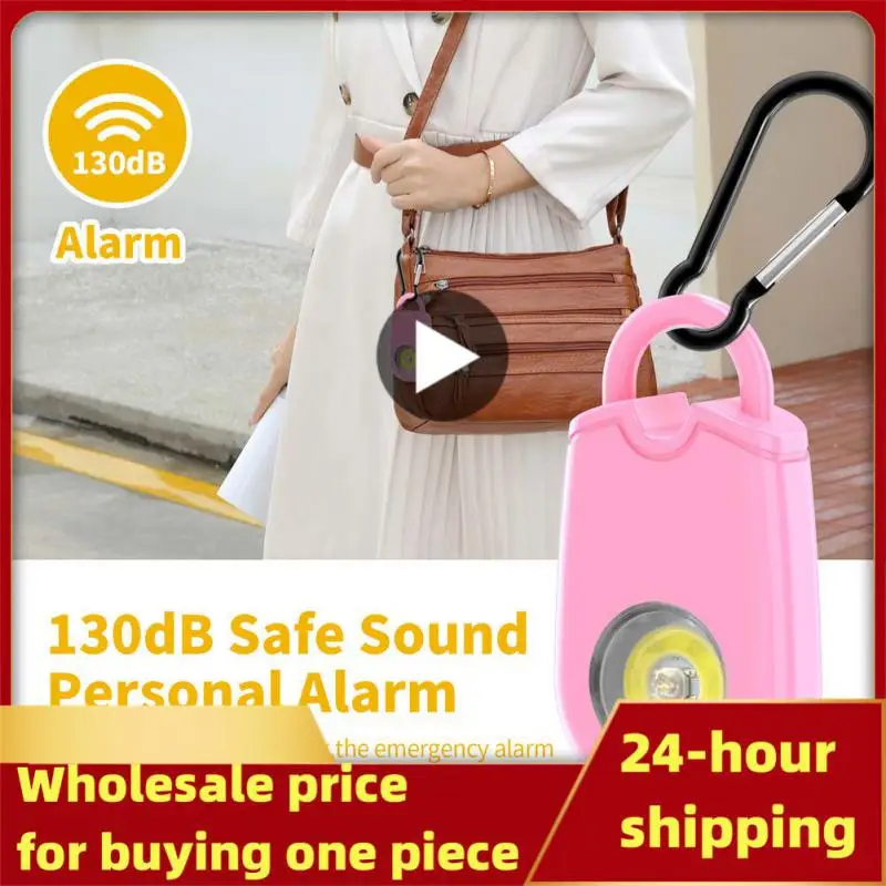 

Abs Self Defense Siren With 130db Sos Emergency Alarm Personal Alarms For Women Keychain 4.5v Safety Alarm High Quality Mini