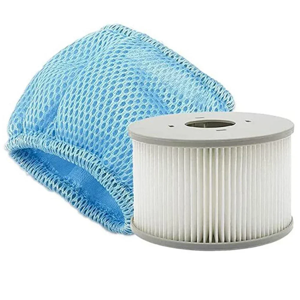 Hot Tub Spa Filter Durable Filter Mesh Cover Strainer For Mspa Hot Tubs Protective Net Mesh Bag Enhanced Filter Efficiency Premium Accessories