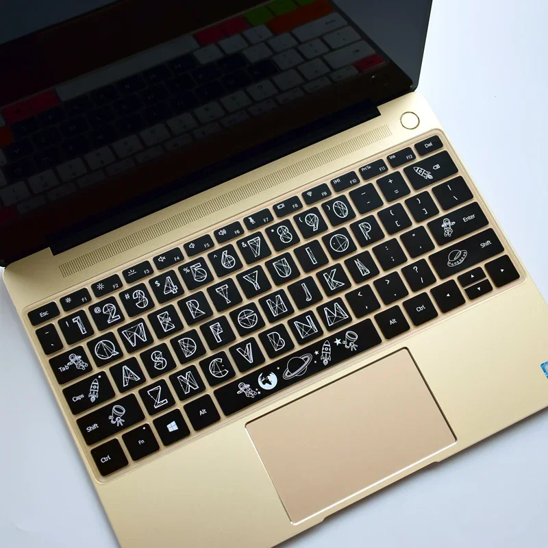 Huawei MateBook D 노트북 X 컴퓨터 E 키보드 용 키보드 보호 15.6 인치 실리콘 먼지 커버 패드