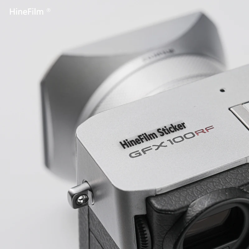 Fuji GFX100RF 스킨 카메라 용 Hinefilm 스킨 fujifilm GFX100 RF 투명 보호 스킨 용 투명 스티커 랩 커버