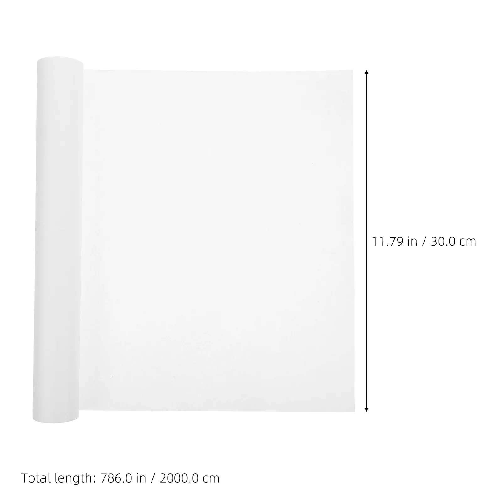 화이트 페이퍼 롤 다용도 포장지 DIY 아트 공예 꽃꽂이 포장 티슈 랩 공예 롤