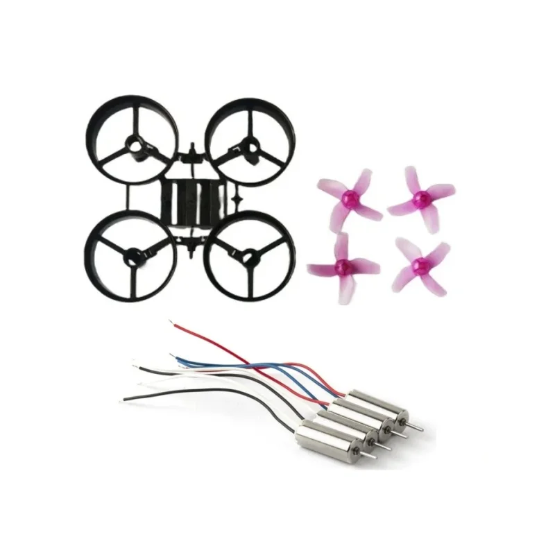 Hélices de rechange incluses dans le kit châssis et hélices pour mini drone RC 65mm, parfait pour l'entretien