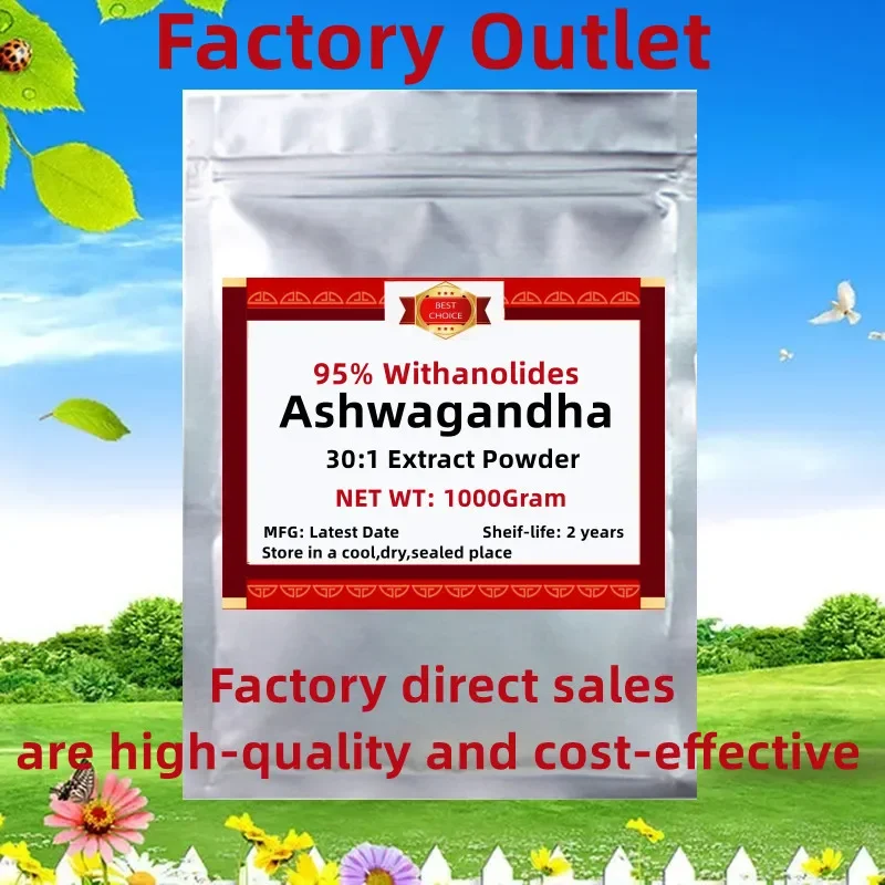 

50g-1000g Factory Outlet Ashwagandha 30:1 Free Shipping