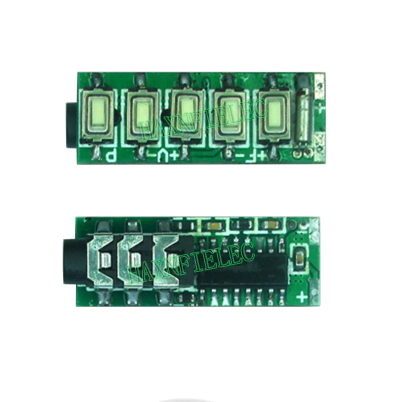 1PCS 76-108MHz 스테레오 DSP 라디오 FM 수신기 모듈 보드 2x10mW