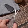 1Pcs Stainless Steel Small Makeup Grooming Scissors Eyebrows For Manicure Nail Cuticle Beard And Mustache Trimmer Nose Hair Tool 6