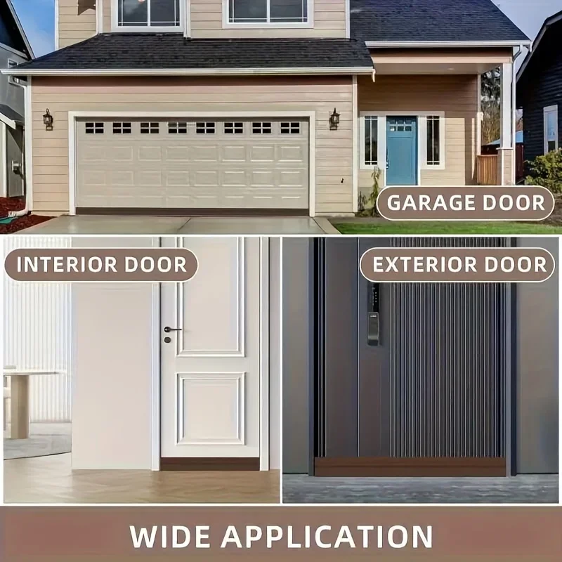 Premium Self-Adhesive Silicone Door Seal – Soundproof, Windproof & Dustproof Solution