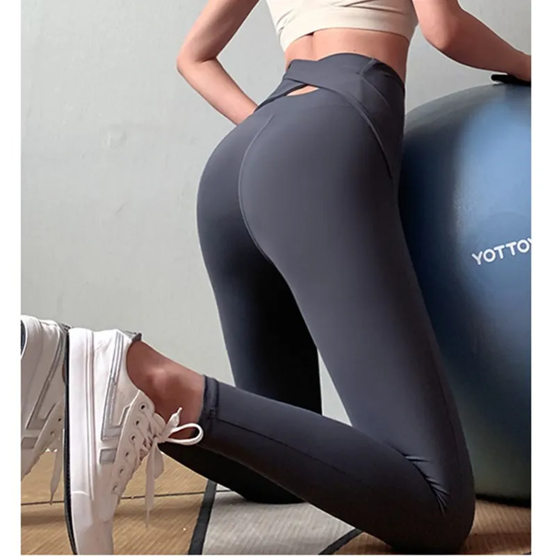 VANSYDICAL 2 in 1 Yoga Pants Women Sports Compression Running Tights Female  Gym Training Breathable Polyester Workout Leggings - AliExpress