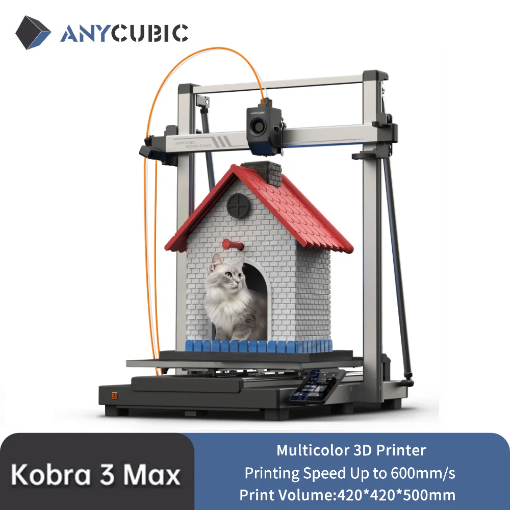 Drukarka 3D ANYCUBIC Kobra 3 Max z EU za $399.04 / ~1480zł Drukarka 3D ANYCUBIC Kobra 3 Max z EU za $399.04 / ~1480zł