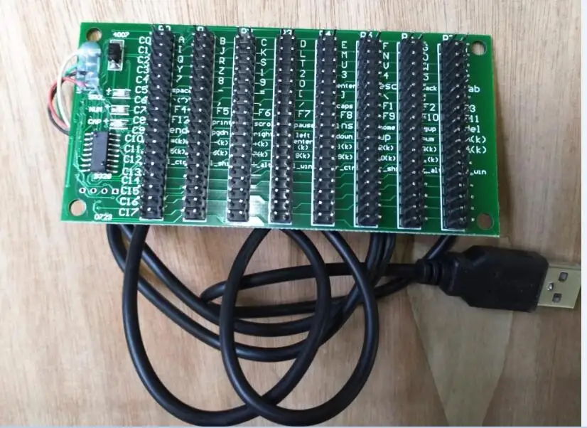 

Usb Keyboard HID Module Ch9328 Module Chip Scan Full Keyboard 104keys