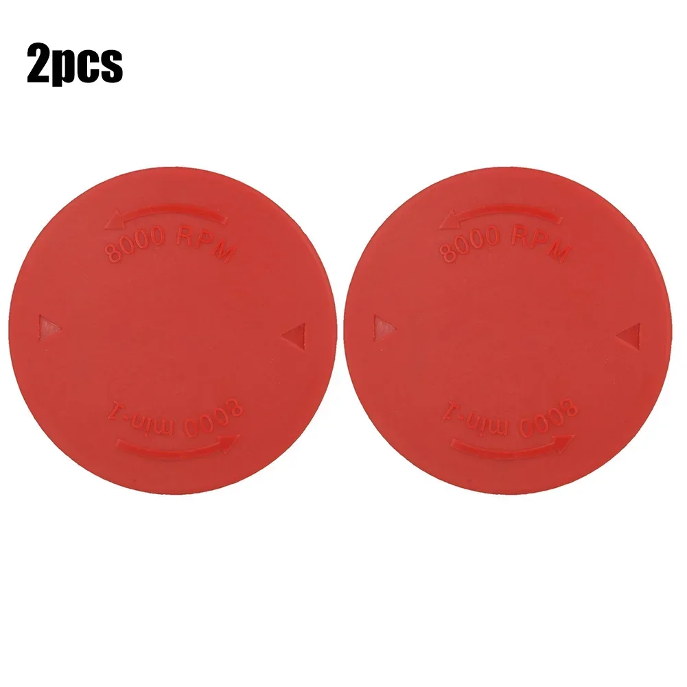 Grass Trimmer Head Aluminum Trimmer Head 2pcs Trimmer Spool Cap Fits For BOSCH AFS 23-37 Strimmer F016F04841 High Quality Spool Cover Replacement Garden Tool