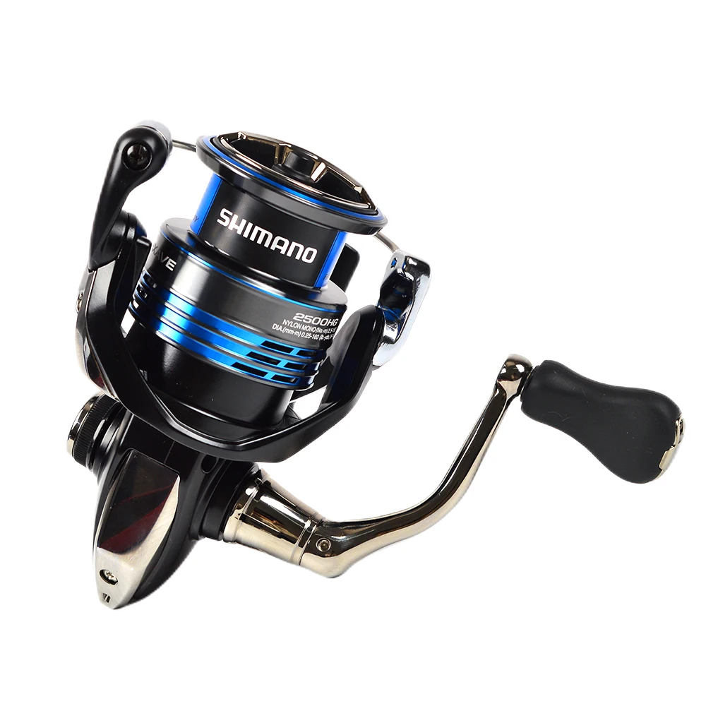 SHIMANO 2021 Original NEXAVE FI Spinning Fishing Reel 5.0:1-6.2:1 3+1  1000-5000 AR-C Spool G FREE BODY Saltwater Fishing Tackle