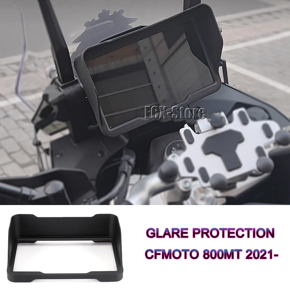 

For CFMOTO 800 MT 800MT 800mt 2021 2022 2023 New Motorcycle Accessories Instrument Surround Visor Protect Guard Cover Black Fit